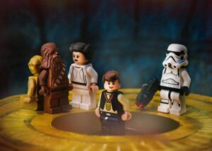 star wars lego figures, copyright julie skelton
