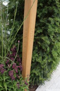 Cancer Research UK Pledge Pathway to Progress Garden, show gardens, RHS Hampton Court Garden Festival 2019