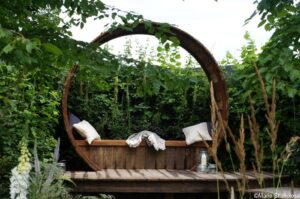 Stop and Pause Garden, lifestyle gardens, RHS Hampton Court Garden Festival 2019