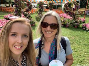 coffee, reusable cups , RHS letters, RHS Hampton Court Garden Festival 2019