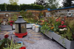 The lighthouse Garden, show gardens 2024, RHS Hampton Court